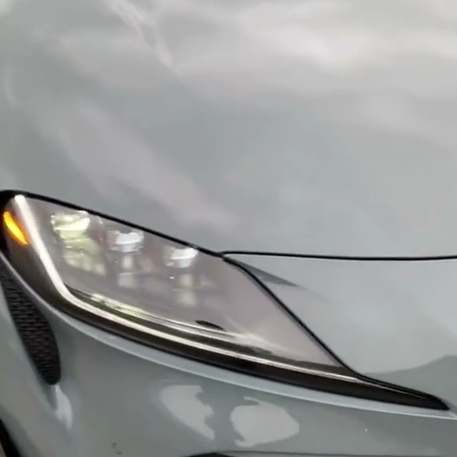 Оклейка Toyota защитной полиуретановой пленкой Sunmax 16 Nardo Gray Gloss PPF