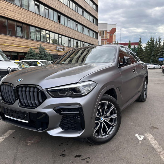Оклейка BMW пленкой Sunmax 45 Matte AMG Gray PPF