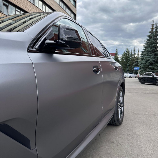 Оклейка BMW пленкой Sunmax 45 Matte AMG Gray PPF