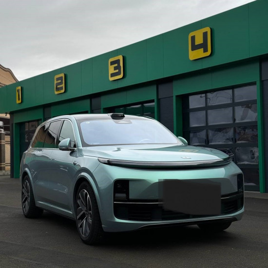 Оклейка Lixiang в Sunmax 10 Color PPF Lime Gray