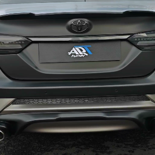 Оклейка Toyota полиуретаном Sunmax цвета 26 Black Matt PPF