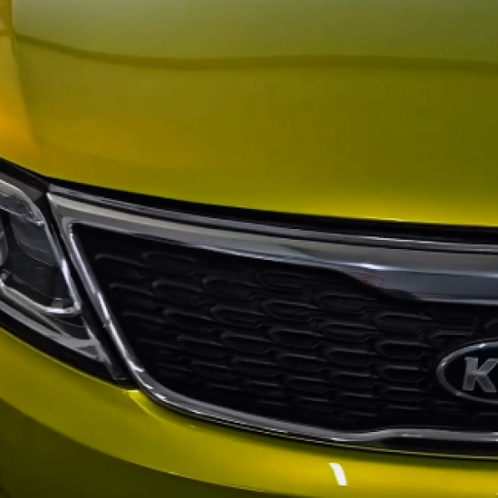 Оклейка Kia полиуретаном Sunmax 54 Metal Gold PPF