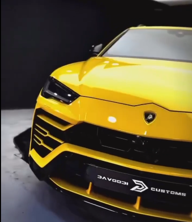 Оклейка Lamborghini в Sunmax 7 Maple yellow PPF