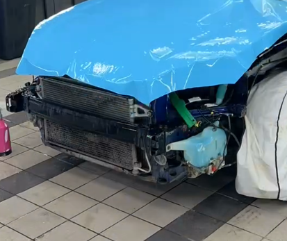 Оклейка Honda Integra цветным полиуретаном Sunmax 11 Sky Blue Gloss PPF
