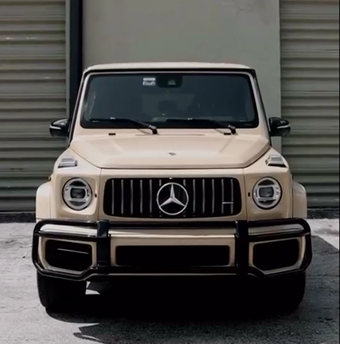 Оклейка Mercedes цветным полиуретаном Sunmax 43 Ashes PPF 