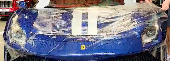 Оклейка Ferrari