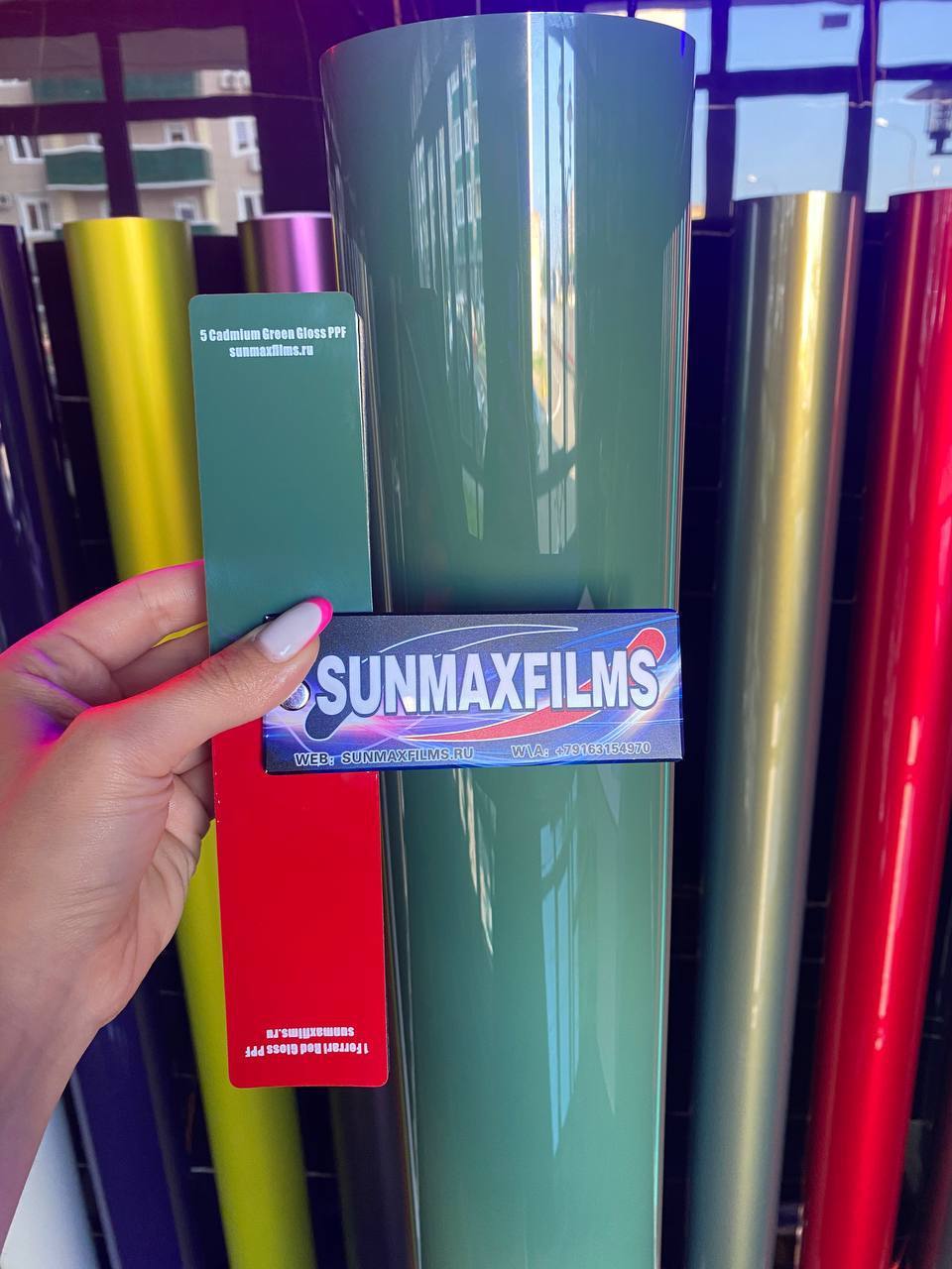 Cadmium Green Gloss 1