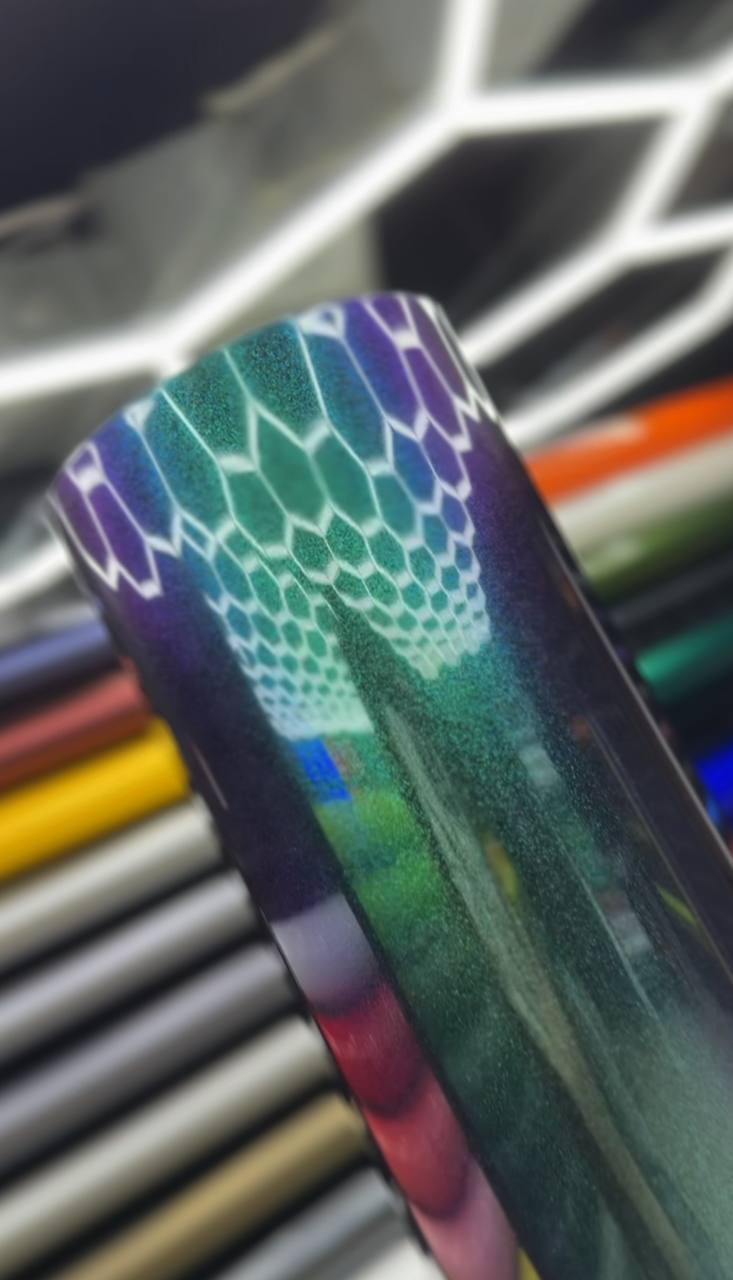 Green Purple 1